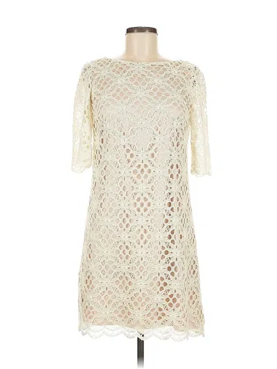 Pre-owned Jax Cocktail Dress In White