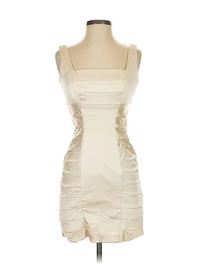 Pre-owned Jax Cocktail Dress In White