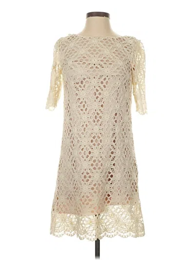 Pre-owned Jax Cocktail Dress In White