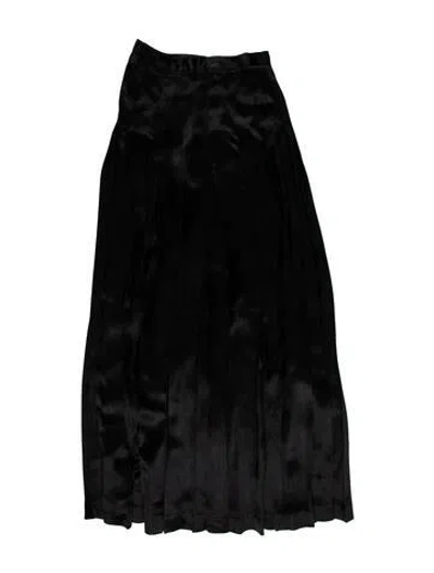 Pre-owned Jax Vintage Long Skirt In Black