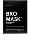 Jaxon Lane  Bro Mask Sheet Mask (box Of 4) In Black