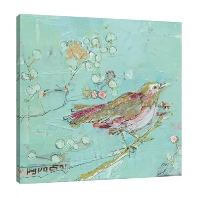 Jaxson Rea "birds Of A Feather V2" Gallery Wrapped Canvas By Kellie Day