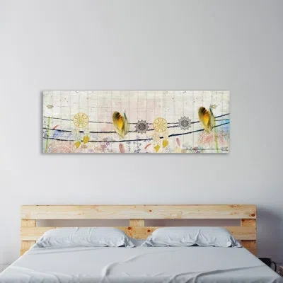Jaxson Rea 'boho Day' By Kimberly Allen Graphic Art On Wrapped Canvas In Beige,green