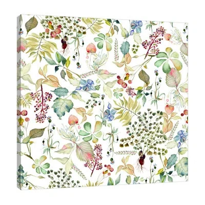 Jaxson Rea "botticelli Plants I" Gallery Wrapped Canvas By Kristy Rice