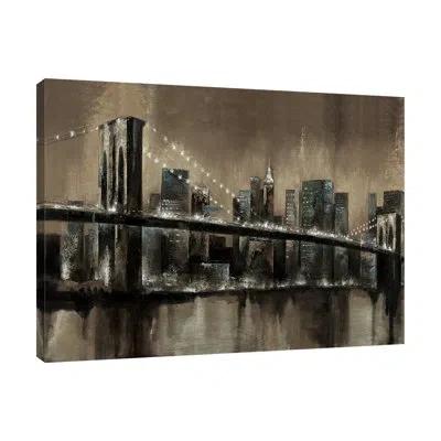 Jaxson Rea Brooklyn Noir 1 By Sunflax - Wrapped Canvas Print