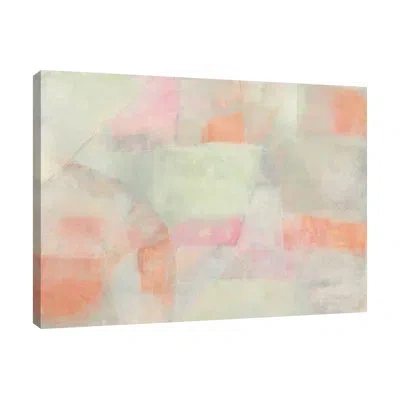 Jaxson Rea Charleston I By Piper Rhue - Wrapped Canvas Print In Brown;white;gray;red;pink;tan Brown;dark