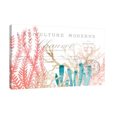 Jaxson Rea Coral Cove 1 By Kimberly Allen - Wrapped Canvas Graphic Art In Light Blue,gray