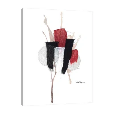 Jaxson Rea "delicious Smash 1" Gallery Wrapped Canvas By Kim Rupe In Gray