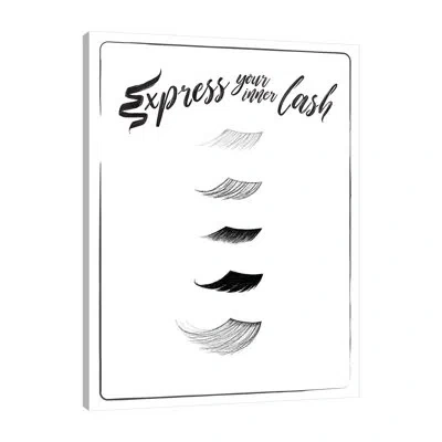 Jaxson Rea Express Your Inner Lash By Milli Villa - Wrapped Canvas Print
