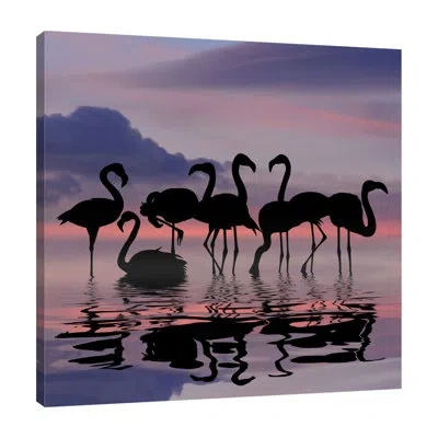 Jaxson Rea 'family' By Dominic Liam Photographic Print On Wrapped Canvas In Black,blue