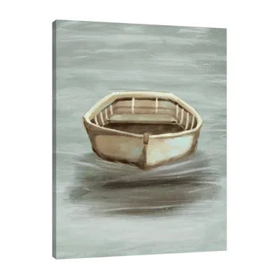 Jaxson Rea Floating Hope 1 By Marcus Prime - Wrapped Canvas Print In Brown;white;gray;red;slate Gray;jade Blu