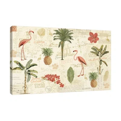 Jaxson Rea "floridian Vi" Gallery Wrapped Canvas By Katie Pertiet