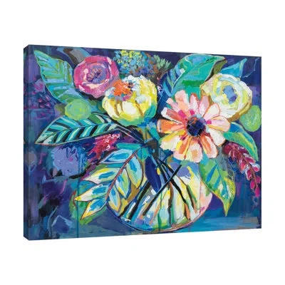 Jaxson Rea Happiness By Jeanette Vertentes - Wrapped Canvas Painting