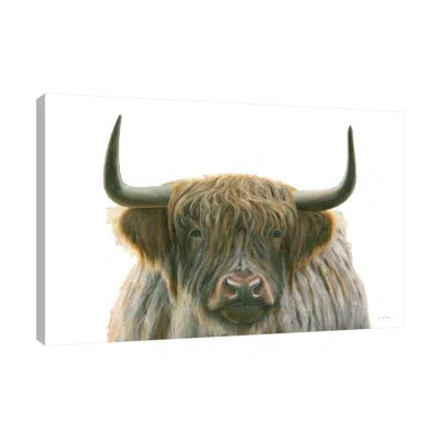 Jaxson Rea Highlander By James Wiens - Wrapped Canvas Painting
