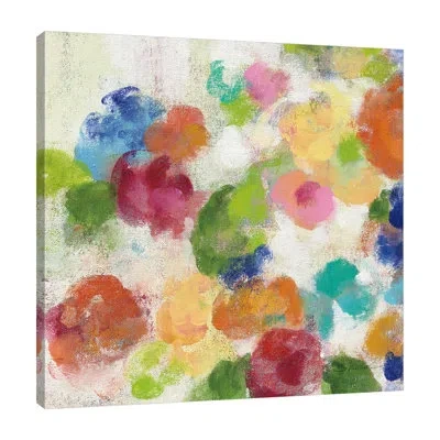 Jaxson Rea Hydrangea Bouquet I Square I By Silvia Vassileva - Wrapped Canvas Print