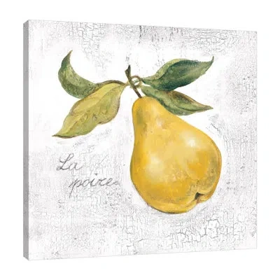 Jaxson Rea La Poire On White By Silvia Vassileva - Wrapped Canvas Print
