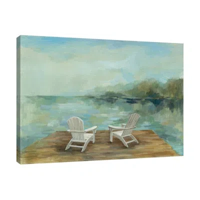 Jaxson Rea Lakeside Retreat I No Wood By Silvia Vassileva - Wrapped Canvas Print