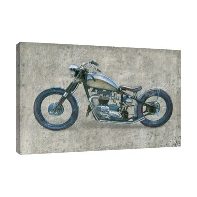 Jaxson Rea Lets Roll Ii Grunge By James Wiens - Wrapped Canvas Painting