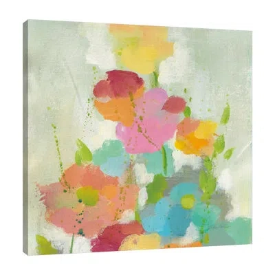 Jaxson Rea Longstem Bouquet I Square I By Silvia Vassileva - Wrapped Canvas Print