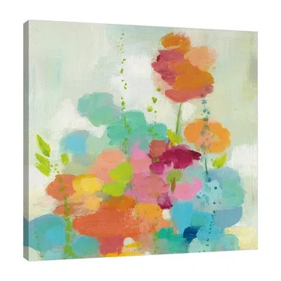 Jaxson Rea Longstem Bouquet Ii Square I By Silvia Vassileva - Wrapped Canvas Print