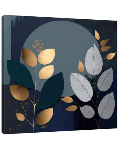 Jaxson Rea Nighttime Golden Leaves By Bella Eve Wall Art