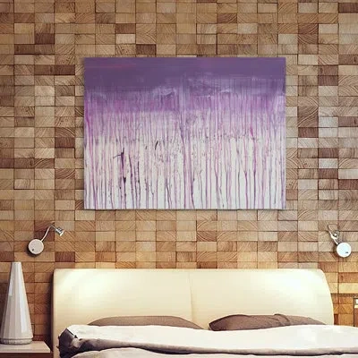 Jaxson Rea 'purple Sunset' By Kent Youngstrom Painting Print On Wrapped Canvas In Purple,beige