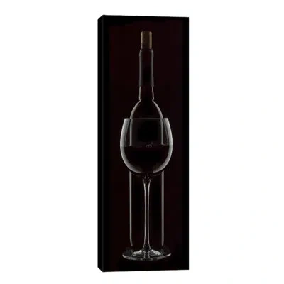 Jaxson Rea Red Wine On Black - Wrapped Canvas Photographic Print