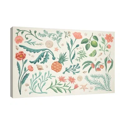 Jaxson Rea Seaside Botanical I By Janelle Penner - Wrapped Canvas Graphic Art