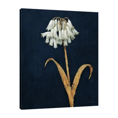 Jaxson Rea Shimmering Summer Ii Indigo Crop By James Wiens - Wrapped Canvas Painting In Blue;black;white;red;sea Green;baby Blue