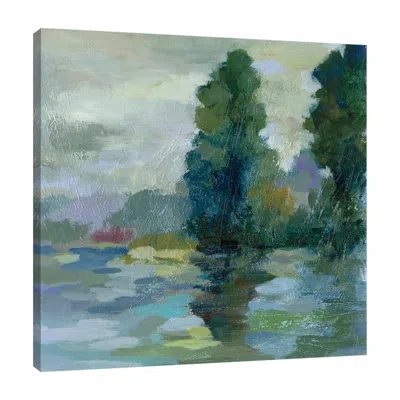 Jaxson Rea Sunrise At The Lake Ii By Silvia Vassileva - Wrapped Canvas Print