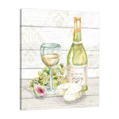 Jaxson Rea Sweet Vines Ii By Mary Urban - Wrapped Canvas Print In Black;gray;red;purple;tan White;mist Gra