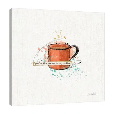 Jaxson Rea "thoughtful Perk Iv" Gallery Wrapped Canvas By Katie Pertiet