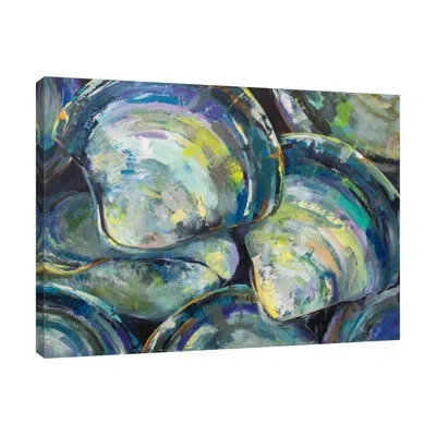 Jaxson Rea Variety By Jeanette Vertentes - Wrapped Canvas Painting In Blue;black;brown;white;gray;red;purple;b