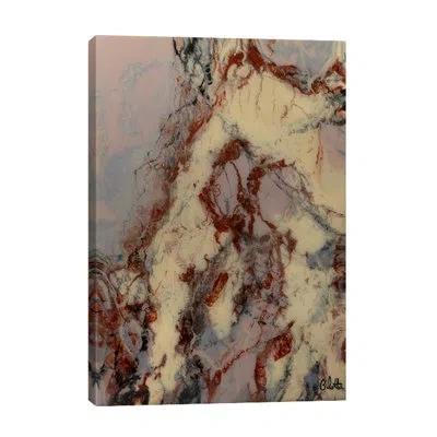 Jaxson Rea 'wide Variety Of Poses' - Wrapped Canvas Print In Brown