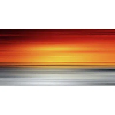 Jaxson Rea "yellowtail" By Sven Pfrommer Photographic Print On Wrapped Canvas In Orange,gray,yellow