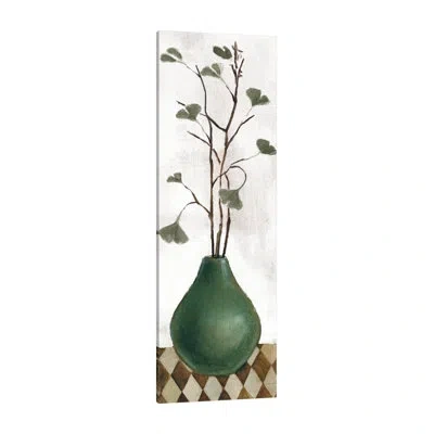 Jaxson Rea Zen Panel I On White By Silvia Vassileva - Wrapped Canvas Print