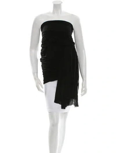 Pre-owned Jay Ahr Strapless Top W/ Tags In Black