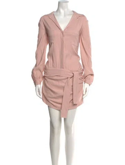 Pre-owned Jay Ahr V-neck Jumpsuit In Pink