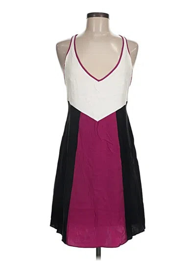 Pre-owned Jay Godfrey Casual Dress In Burgundy