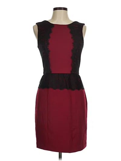 Pre-owned Jay Godfrey Cocktail Dress In Burgundy