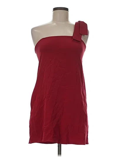 Pre-owned Jay Godfrey Cocktail Dress In Burgundy