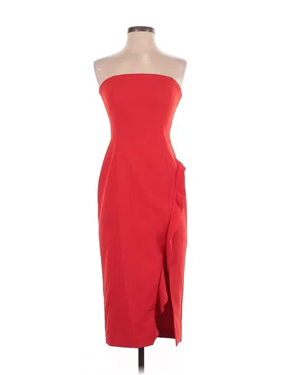 Pre-owned Jay Godfrey Cocktail Dress In Red