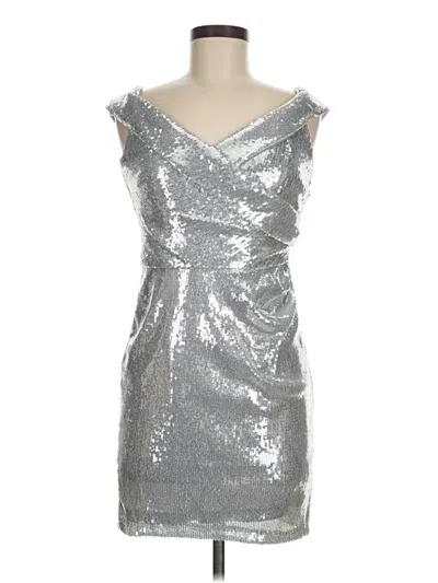 Pre-owned Jay Godfrey Cocktail Dress In Silver