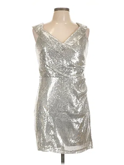 Pre-owned Jay Godfrey Cocktail Dress In Silver