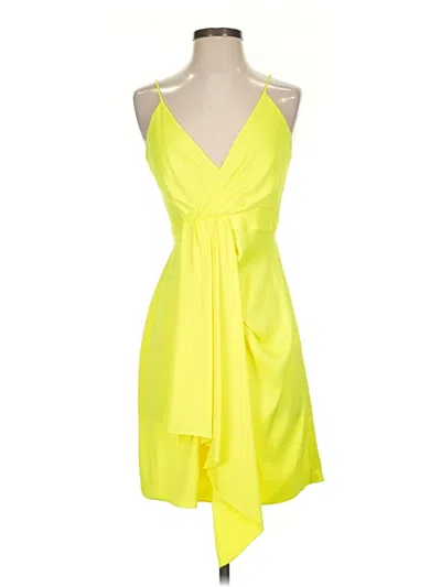 Pre-owned Jay Godfrey Cocktail Dress In Yellow