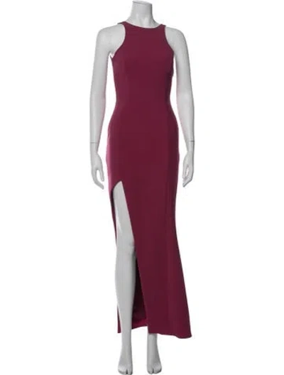 Pre-owned Jay Godfrey Crew Neck Long Dress In Pink