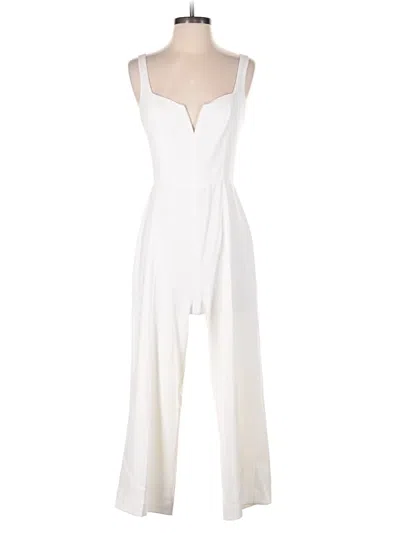 Pre-owned Jay Godfrey Jumpsuit In White