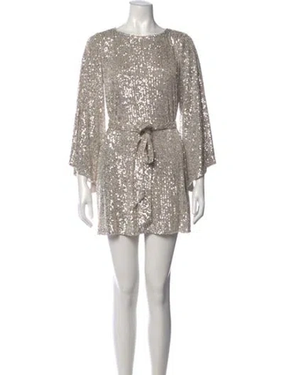 Pre-owned Jay Godfrey Patterned Mini Dress W/ Tags