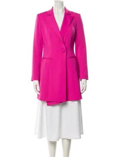 Pre-owned Jay Godfrey Peacoat In Purple