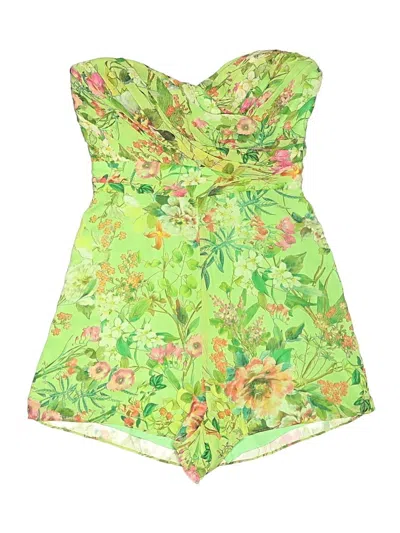 Pre-owned Jay Godfrey Romper In Green